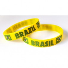 Brazila Silicone Wrist Band